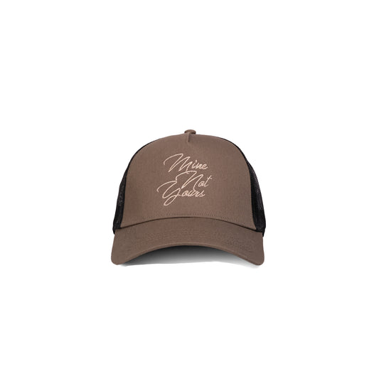 Trucker Cap Mine Not Yours - Green & Black