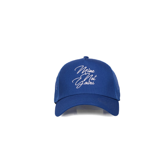 Trucker Cap Mine Not Yours - Royal Blue