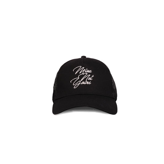 Trucker Cap Mine Not Yours - Full Black