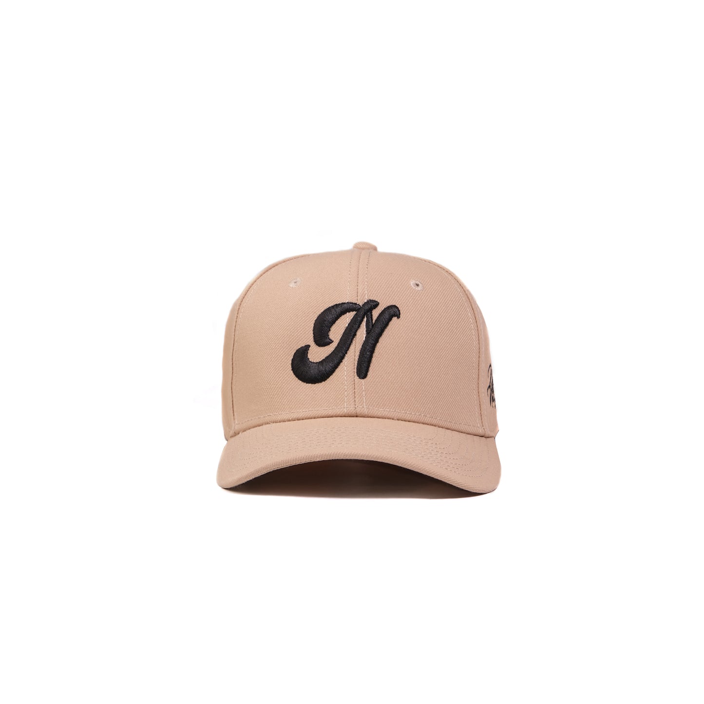The Baseball Cap - Cream & Black
