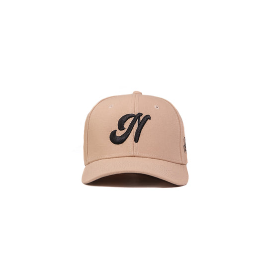 The Baseball Cap - Cream & Black