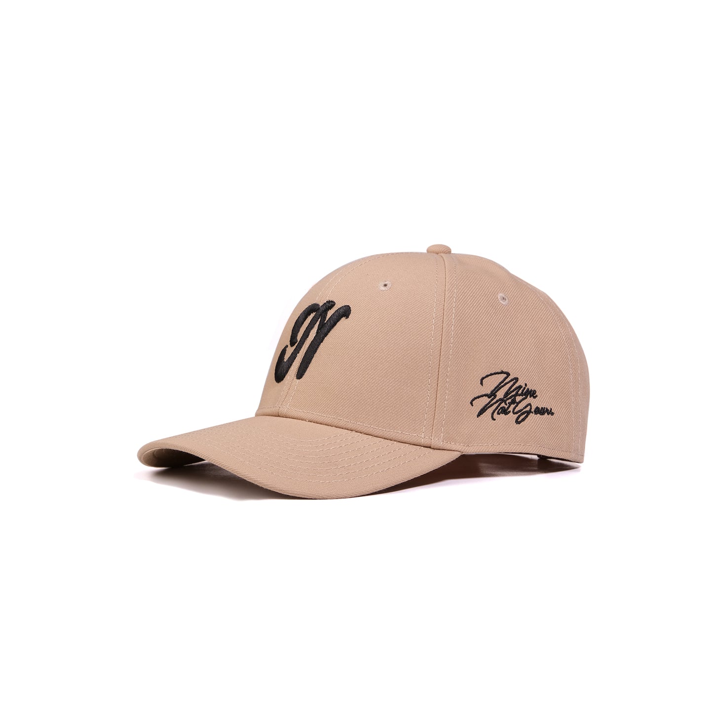 The Baseball Cap - Cream & Black