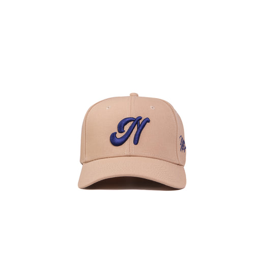 The Baseball Cap - Cream & Navy
