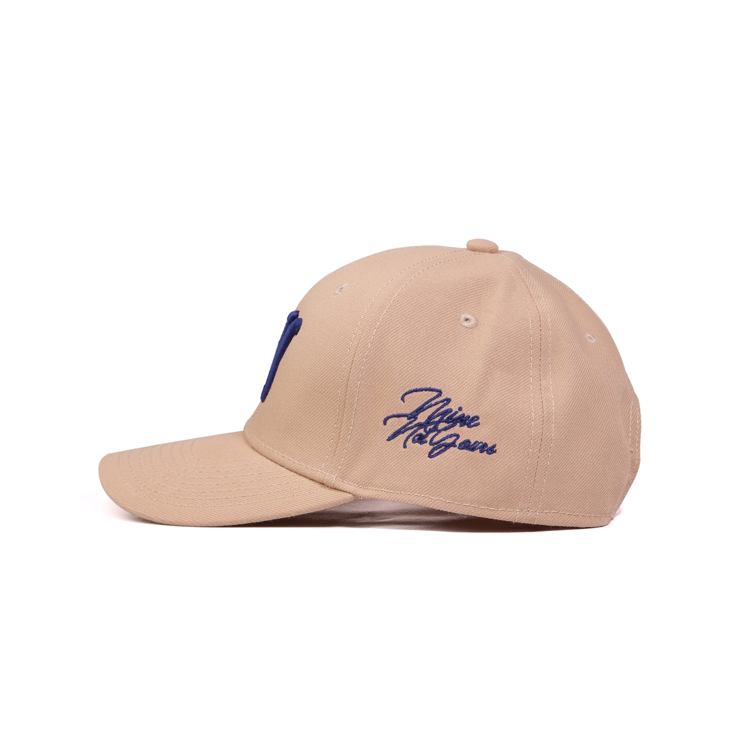 The Baseball Cap - Cream & Navy