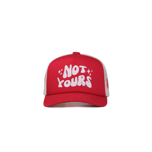 Trucker Cap - Not Yours - Red