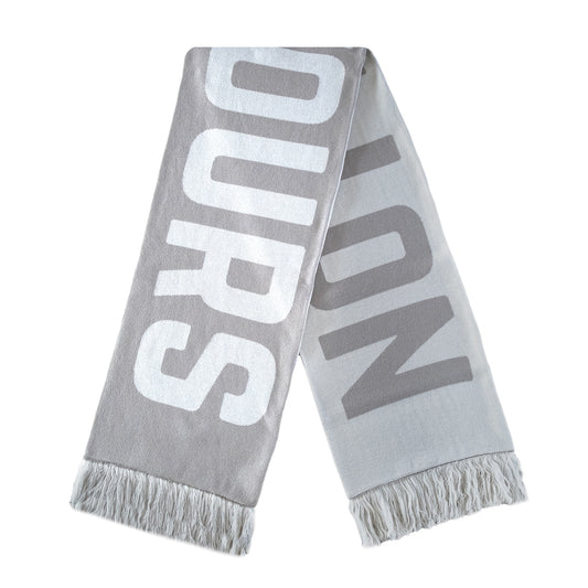 NOTYOURS SCARF - DARK GREY / LIGHT GREY